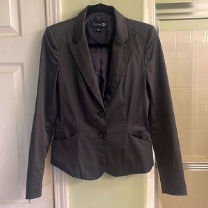 Dark grey Forever 21 two button blazer